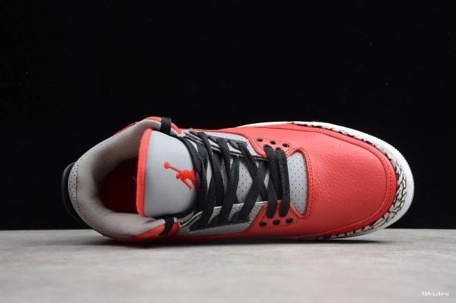 Cheap TBkick Cement Jordan 3 Air CK5692-600 Red 0824